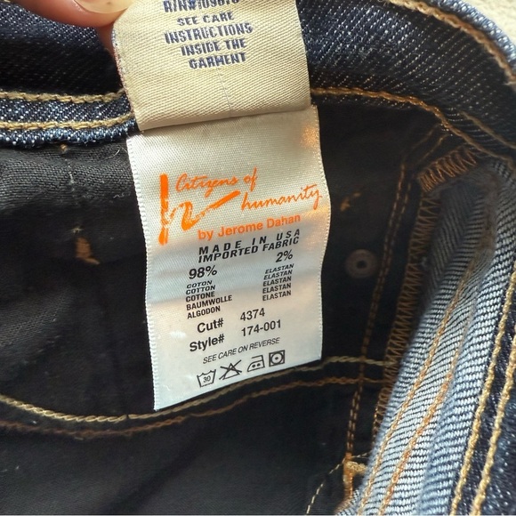 Citizens Of Humanity Blue stretch ankle pant Jeans Classic Style - Picture 7 of 10